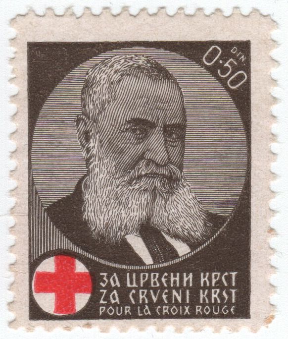 Charity stamp (Red Cross week)