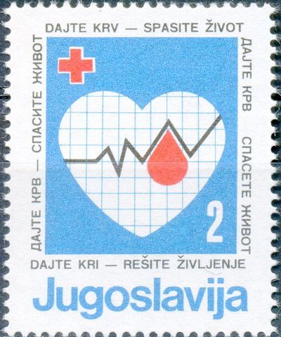Graph and Blood Drop within Heart