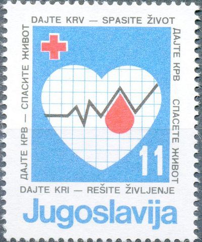 Graph and Blood Drop within Heart