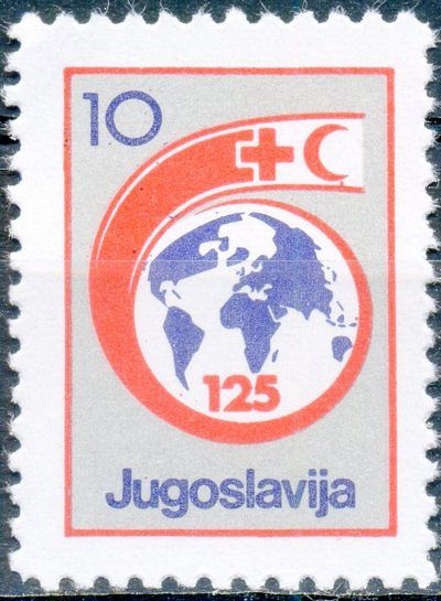 Charity stamp (Red Cross week)