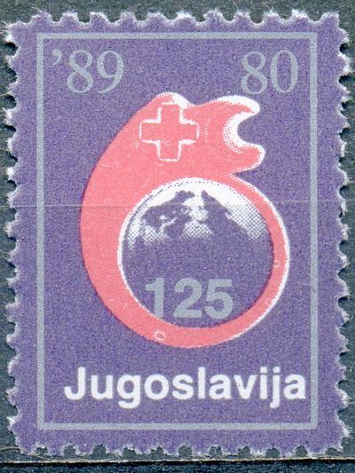 Charity stamp (Red Cross week)