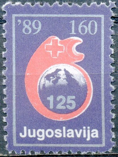 Charity stamp (Red Cross week)