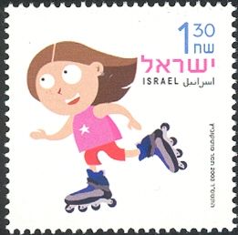 Girl on Roller Blades