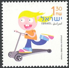 Girl on Scooter