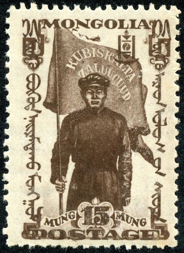 Revolutionary Soldier with Flag