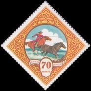 Hunting wild horse