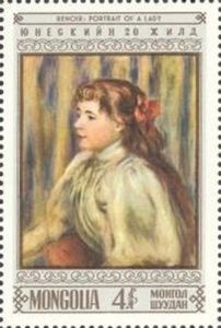Portrait of a Lady, by Renoir