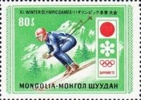 Downhill skiing