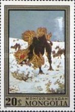 Camel in the Snow