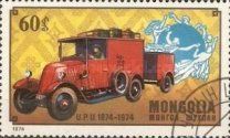 German Daimler-Benz Mail Van and Trailer