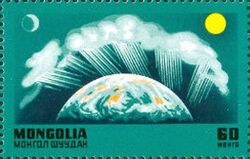 Rain Falling on Earth