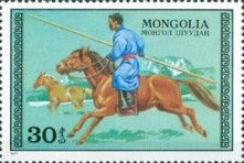 Hunter on horseback