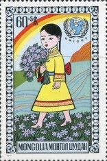 Mongolian children's clothes