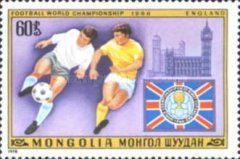 Footballers and Houses of Parliament, England, 1966