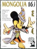 Original Sketch for Mickey as the Sorcerer´s Apprentice