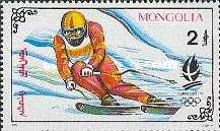 Downhill skiing
