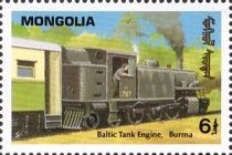 Baltic tank engine, Burma.
