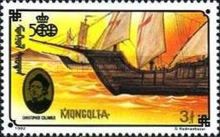 Two sailing ships