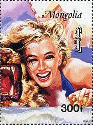 A scene of Marilyn Monroe