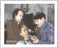 Scenes from “The Three Stooges”