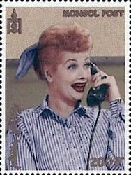 Lucy Holding Telephone