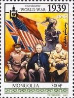 Second World War, 1939 (Stalin, Roosevelt, Churchill)