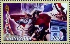 Eiffel tower, Napoleon, French Flag, Arc de Triomphe