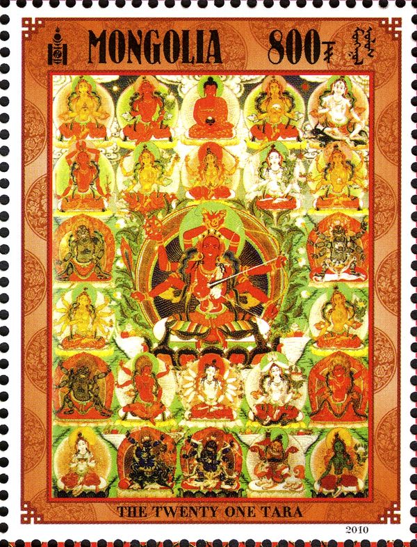 Green tara, female deity