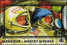 Cosmonaut and Astronaut