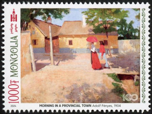 Morning in a Provincial Town by Adolf Fenyes