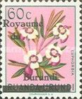 Euphorbia poggei overprinted "Royaume du Burundi"