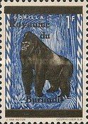 Eastern Gorilla overprinted "Royaume du Burundi"