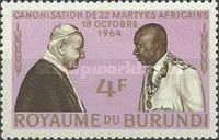 Pope John XXIII And King Mwambutsa IV