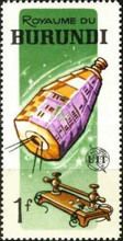 Relay Satellite and Morse Key