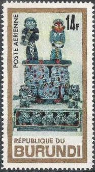 Sultan´s throne of Bamum-tribe