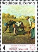 "The Gleaners", François Millet