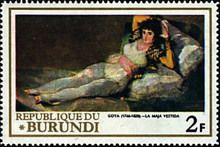 La Maja vestida, Goya
