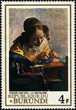 The Lacemaker, by Vermeer