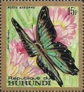 Broad Green-banded Swallowtail (Papilio bromius)