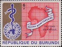 WHO Emblem and Map of Africa