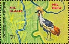 Grey Crowned Crane (Balearica regulorum), map