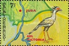 Secretarybird (Sagittarius serpentarius), map