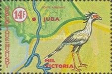 Secretarybird (Sagittarius serpentarius), map