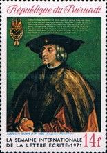 Emperor Maximilian I, by Albrecht Dürer (1471-1528)