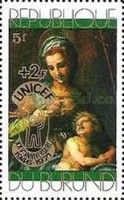 Madonna and Child, surcharged