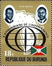 Flag, map of Africa, globe