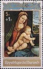 Christmas Issue surcharged