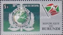 INTERPOL flag and emblem