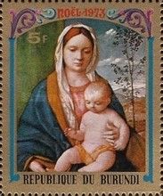 Virgin and Child by Bellini - Surcharge