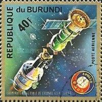 Apollo and Soyuz spacecraft